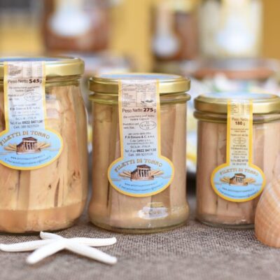 Tonno Pinna Gialla in Olio di Oliva filetti lavorati a mano